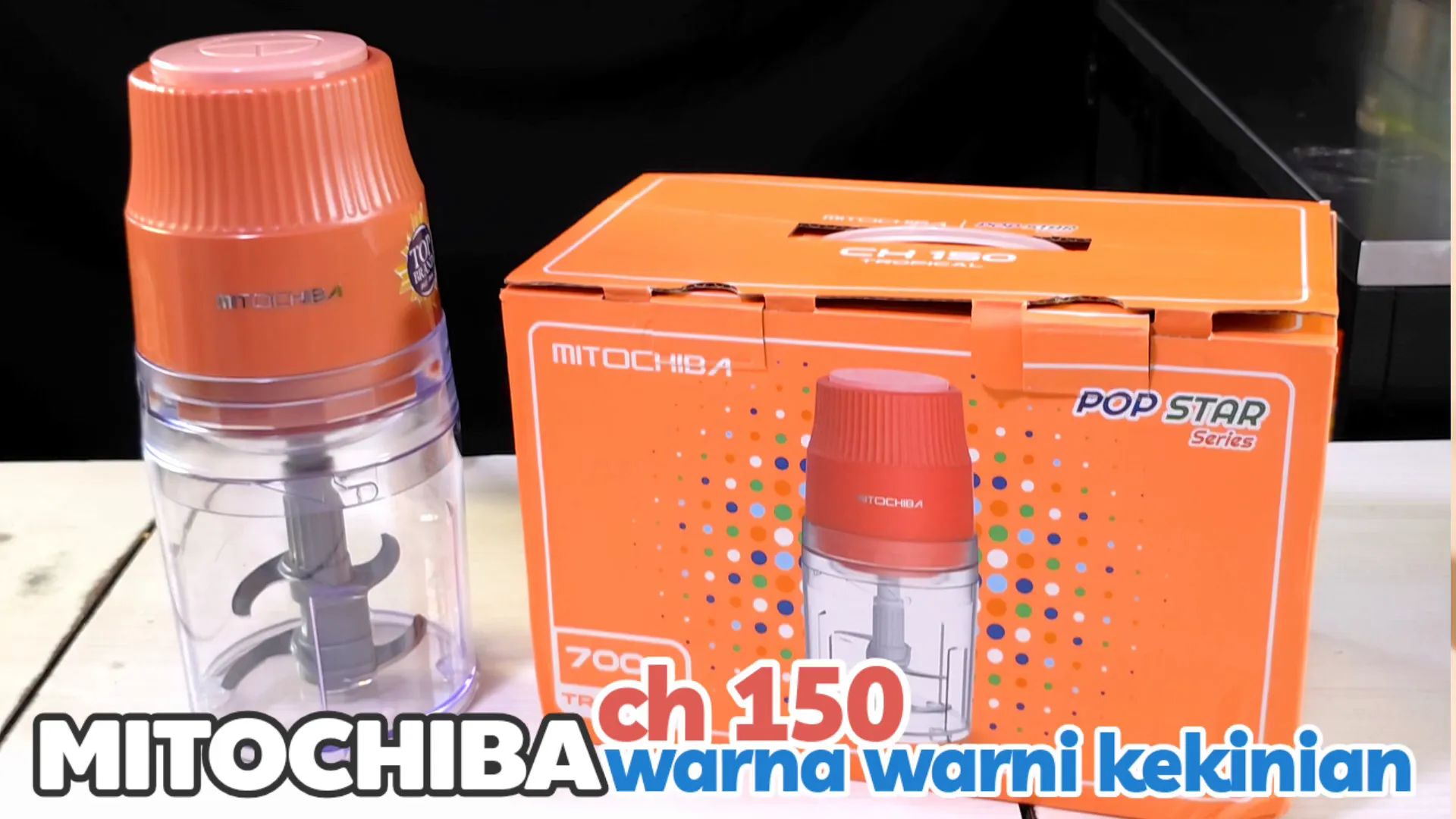 Food chopper Mitochiba CH150 yang praktis dan tajam
