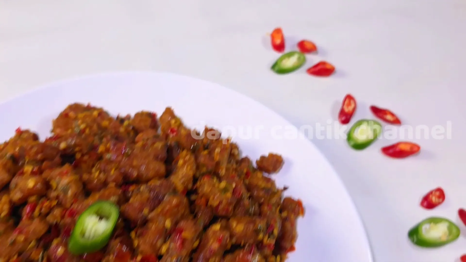 Pedasnya bikin gak mau berhenti makan oseng tempe pedas