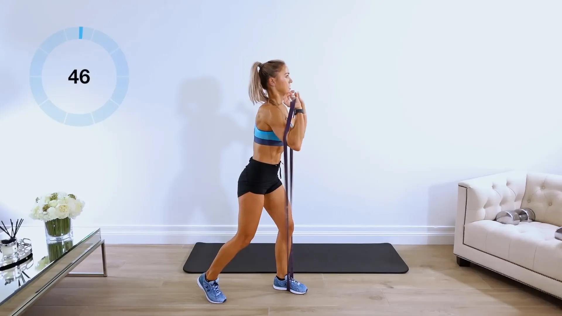 Shoulder Press Exercise