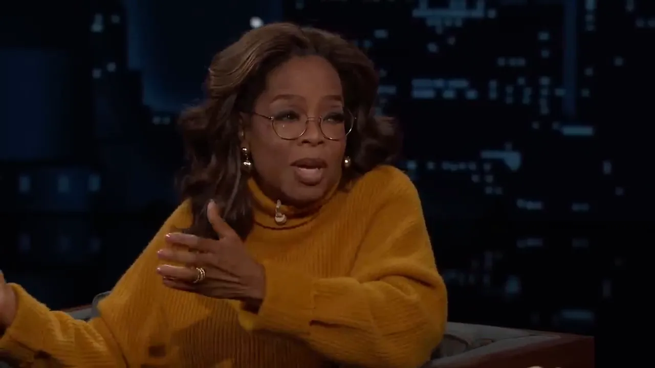 Oprah sharing a story about her passport