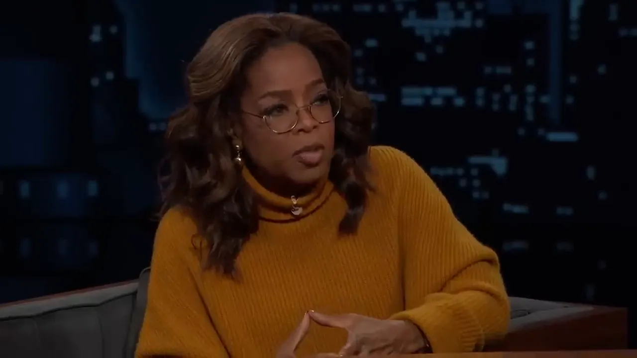 Oprah Winfrey discussing her resignation from Weight Watchers