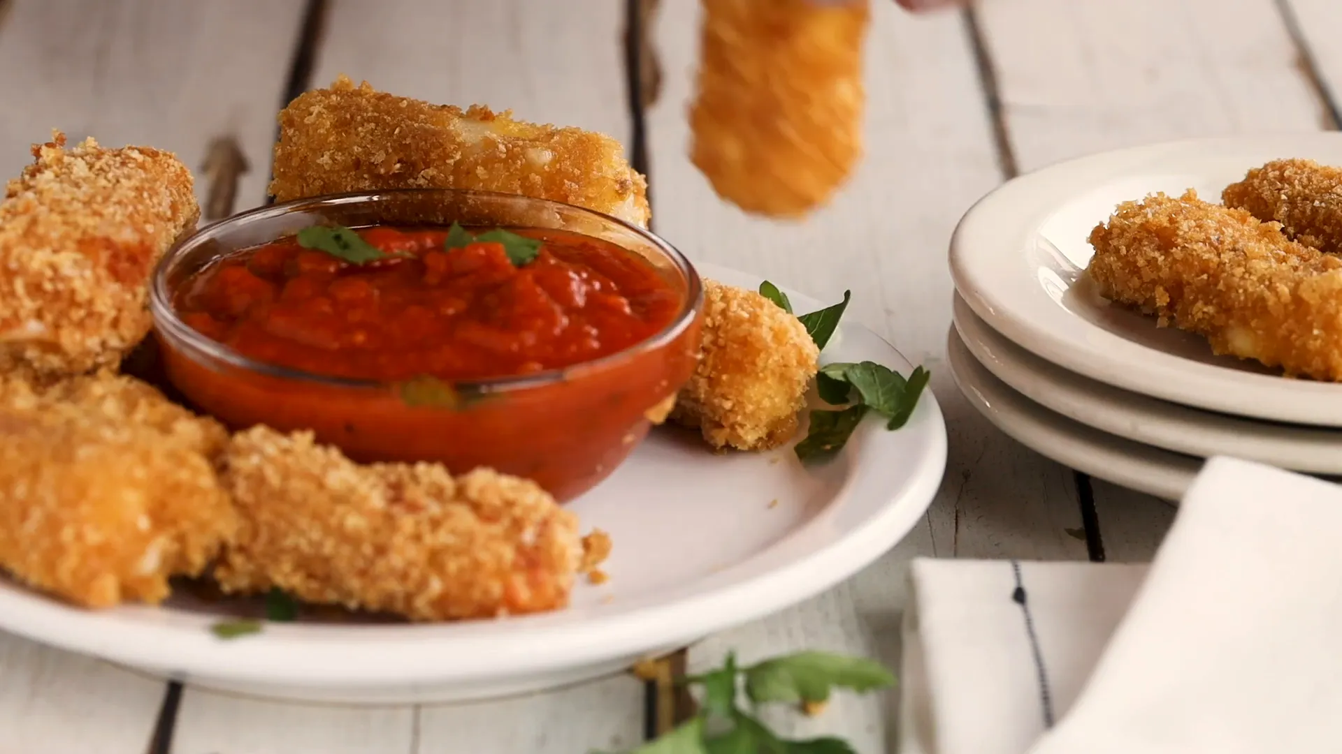 Keto Mozzarella Sticks