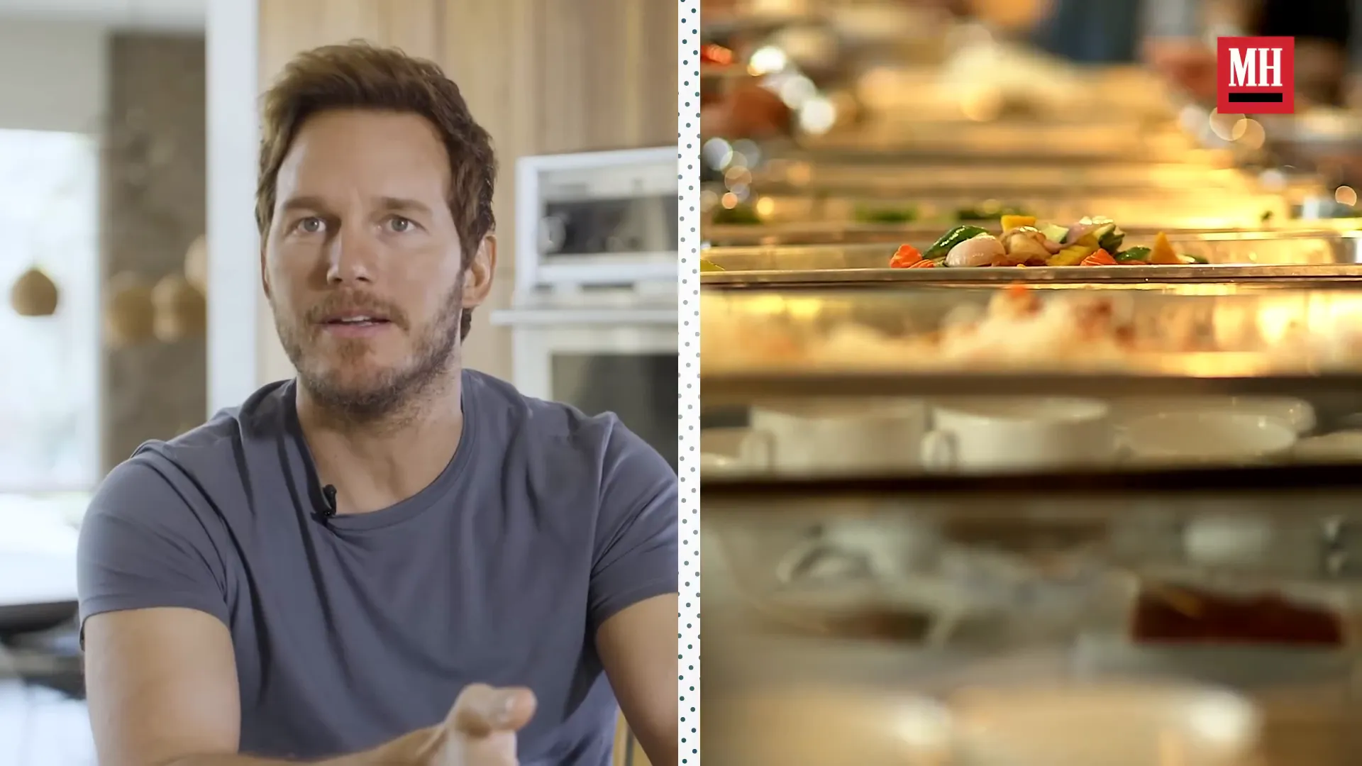 Chris Pratt discussing success and food