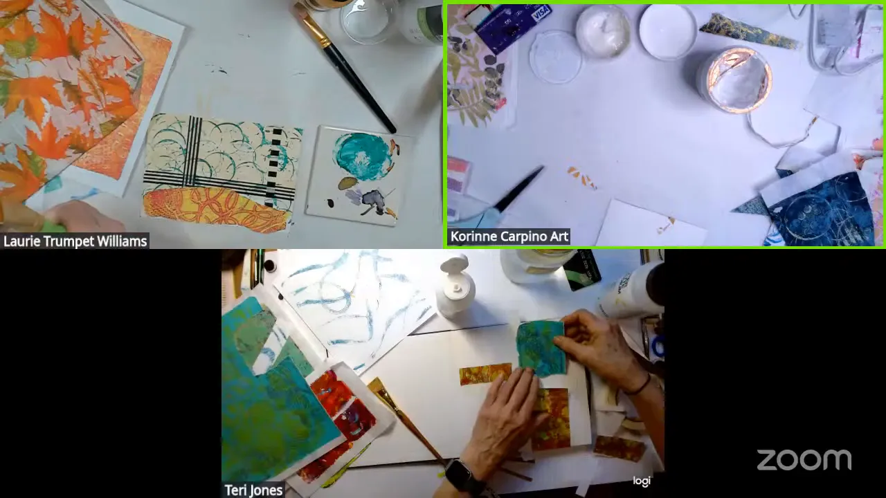 Collage demonstrating contrast and composition
