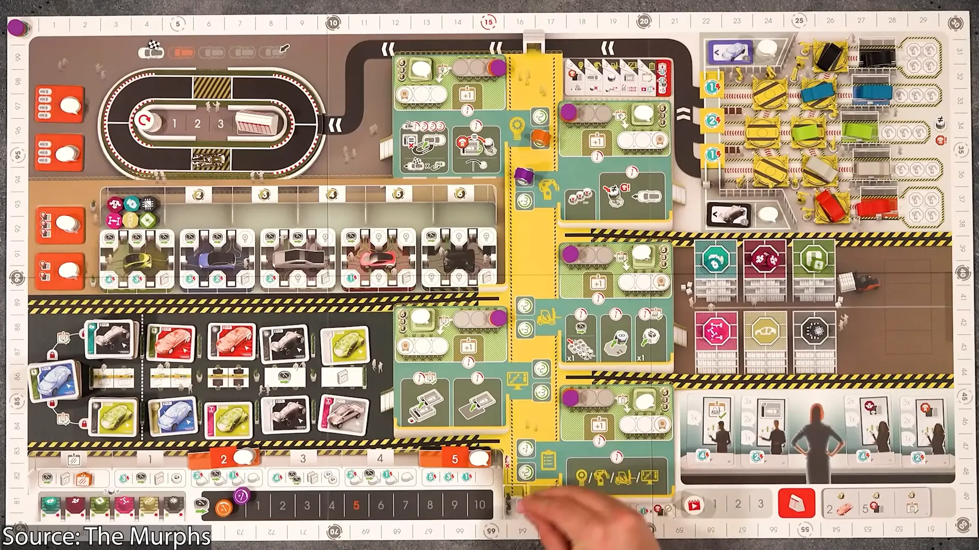 Kanban EV tvornica i radnici