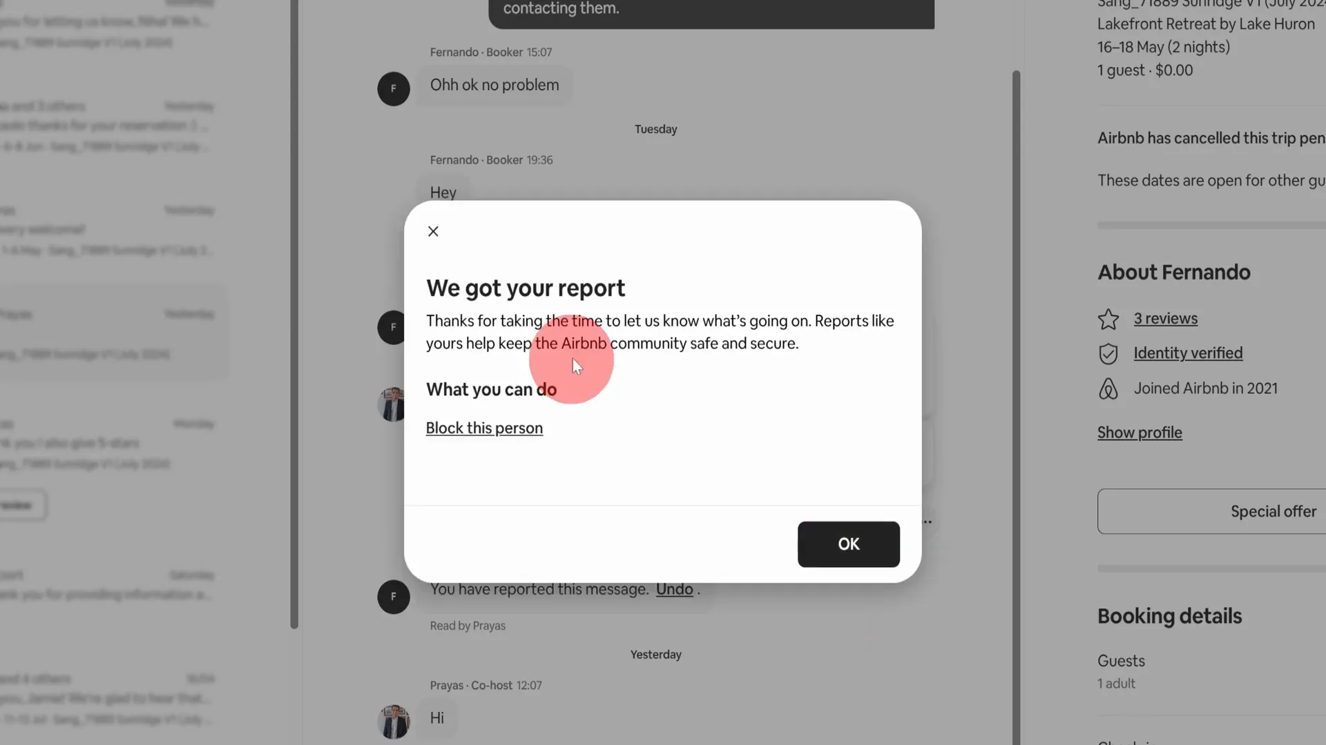Submitting the report on Airbnb