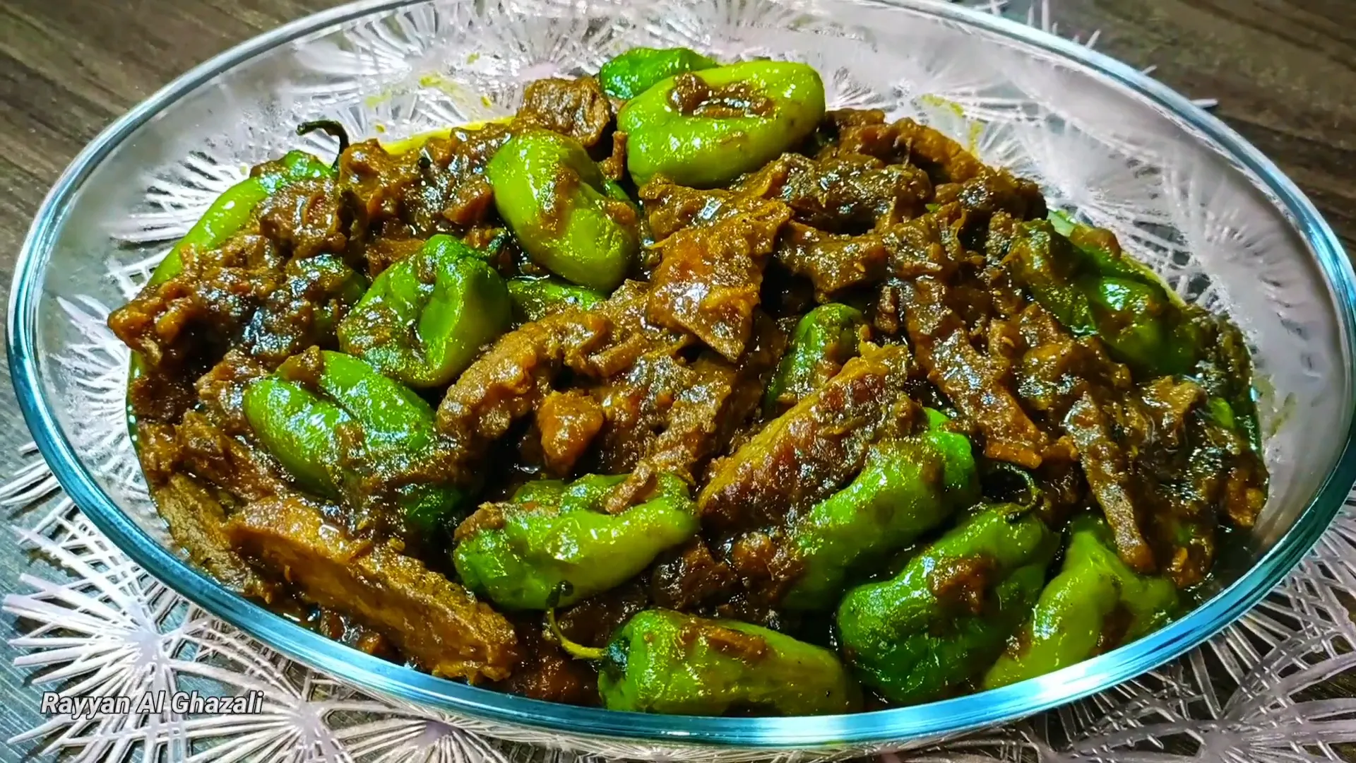 Tumis daging cabe gendot yang menggugah selera