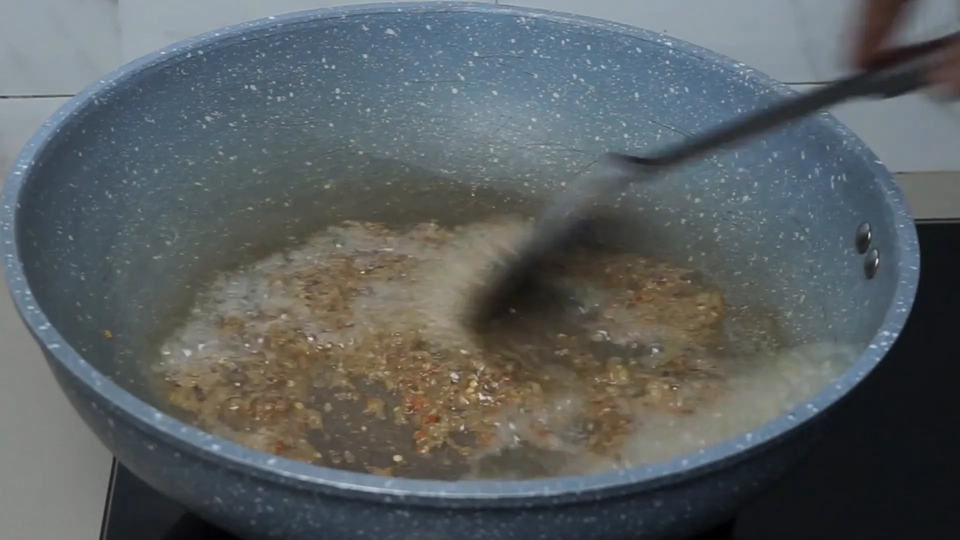 Bumbu halus yang sudah siap untuk ditumis