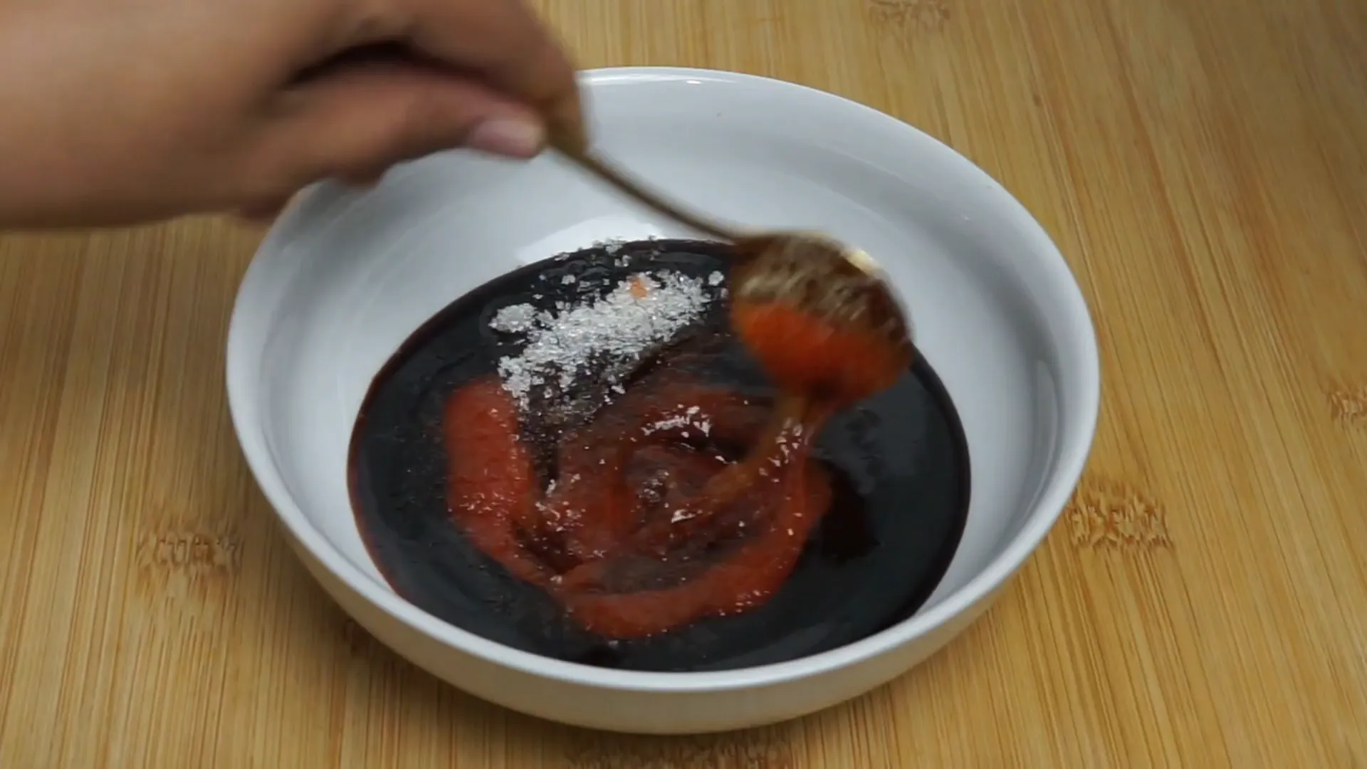 Membuat bumbu oles ayam panggang