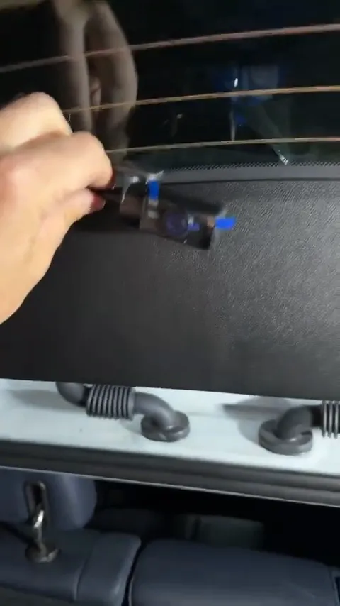 Rear camera mounted and ready on Chevrolet Bolt EUV