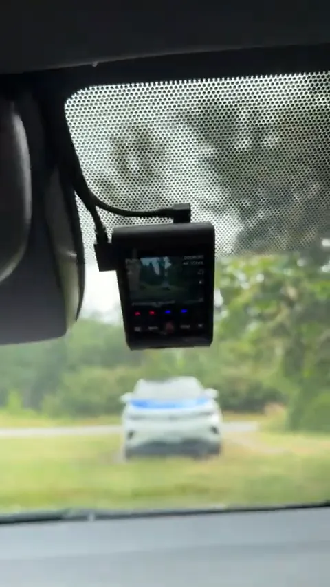 Viofo A229 Pro dashcam installed in Toyota Corolla