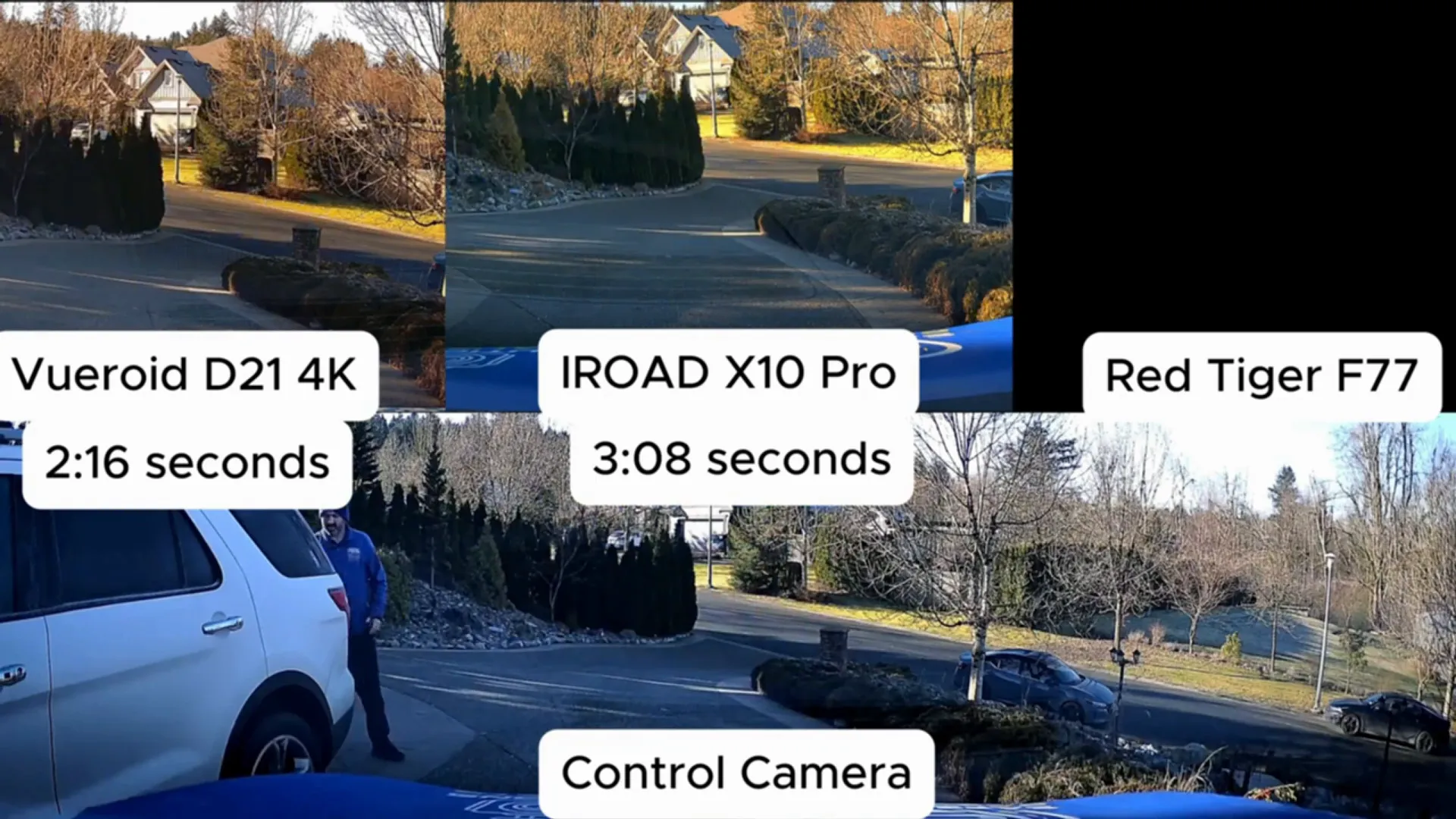 Dash cam recording motion detection buffering