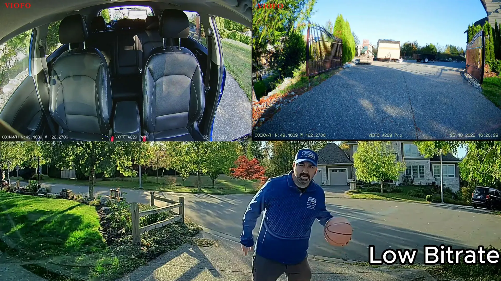 Low bit rate parking mode explanation