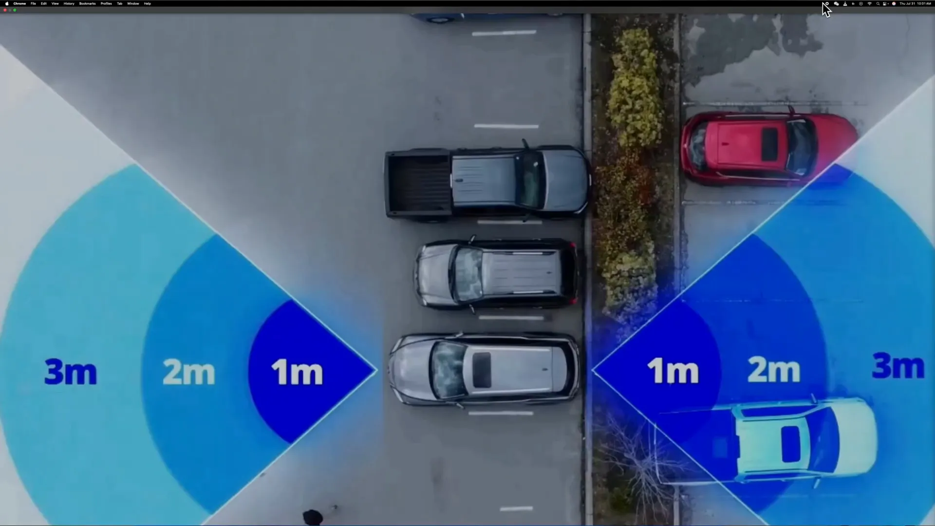 Radar parking mode with Thinkware U3000