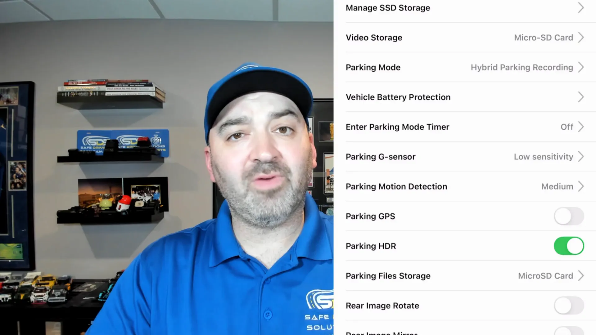 Impact Sensitivity Settings on Viofo A329S