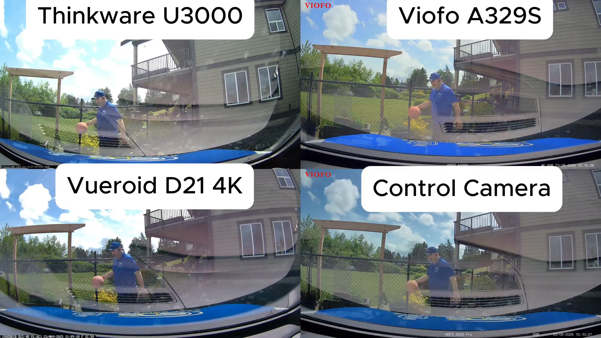 Impact detection wake-up time comparison test