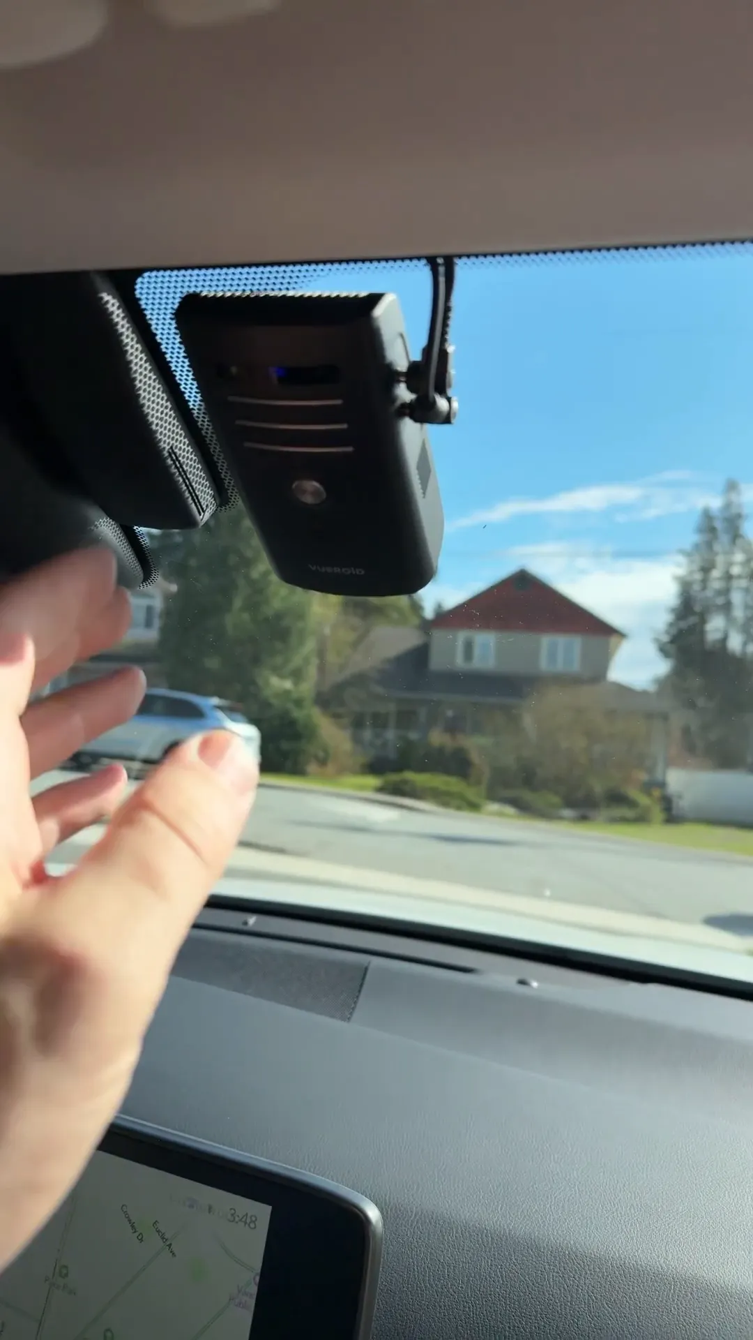 Front camera installation in Lexus NX450H