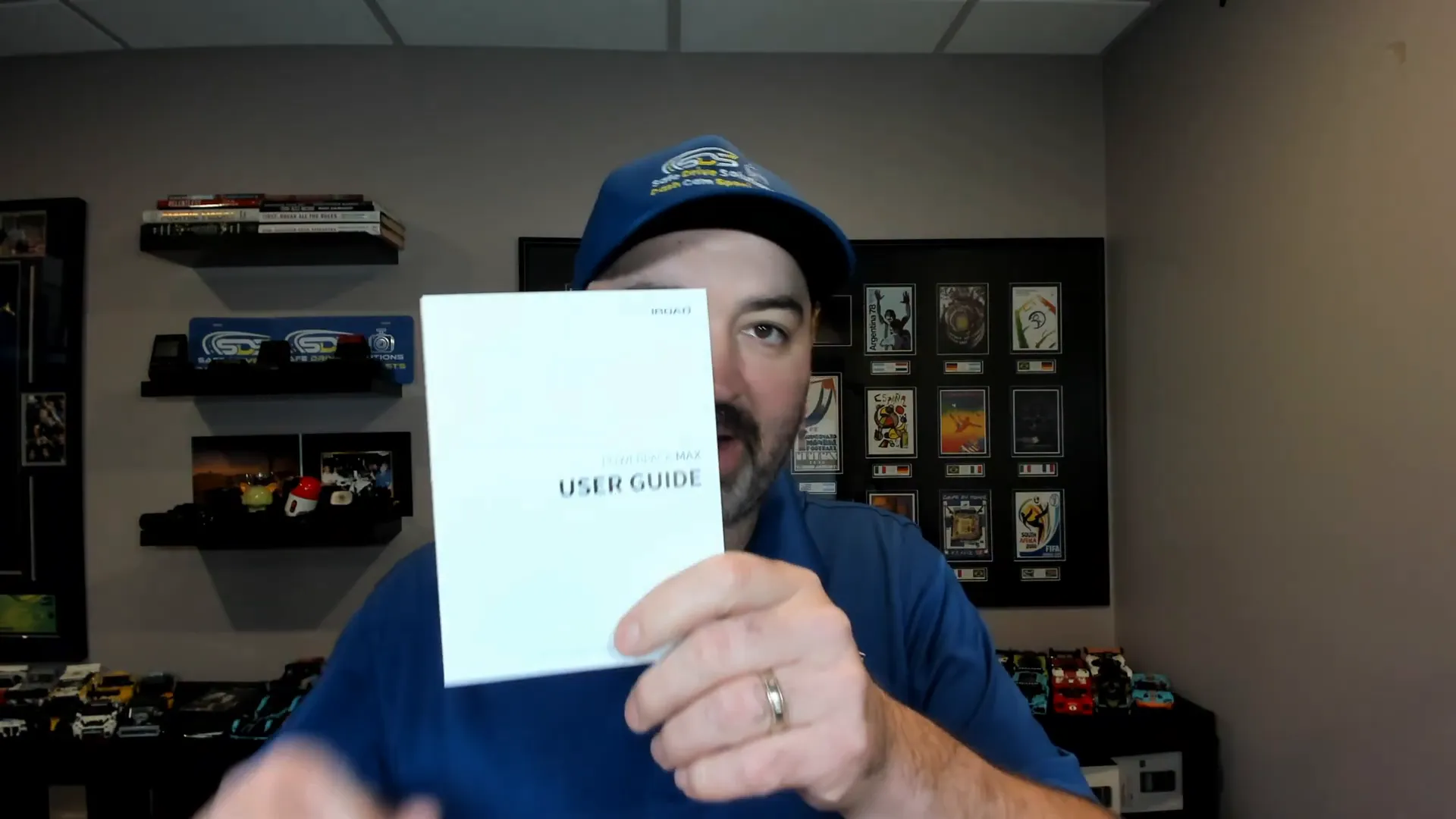 Inside the box: user guide and iRO Power Pack Max 8