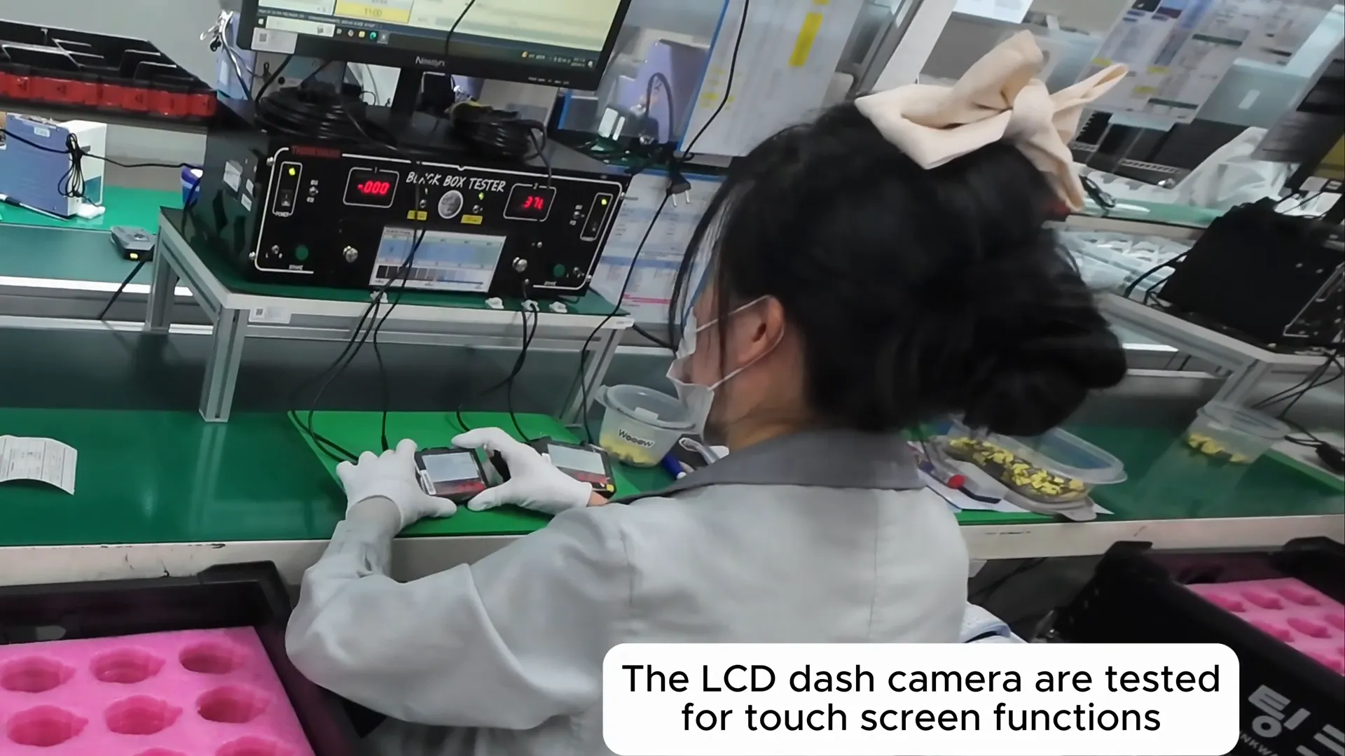 Final testing of dash cameras