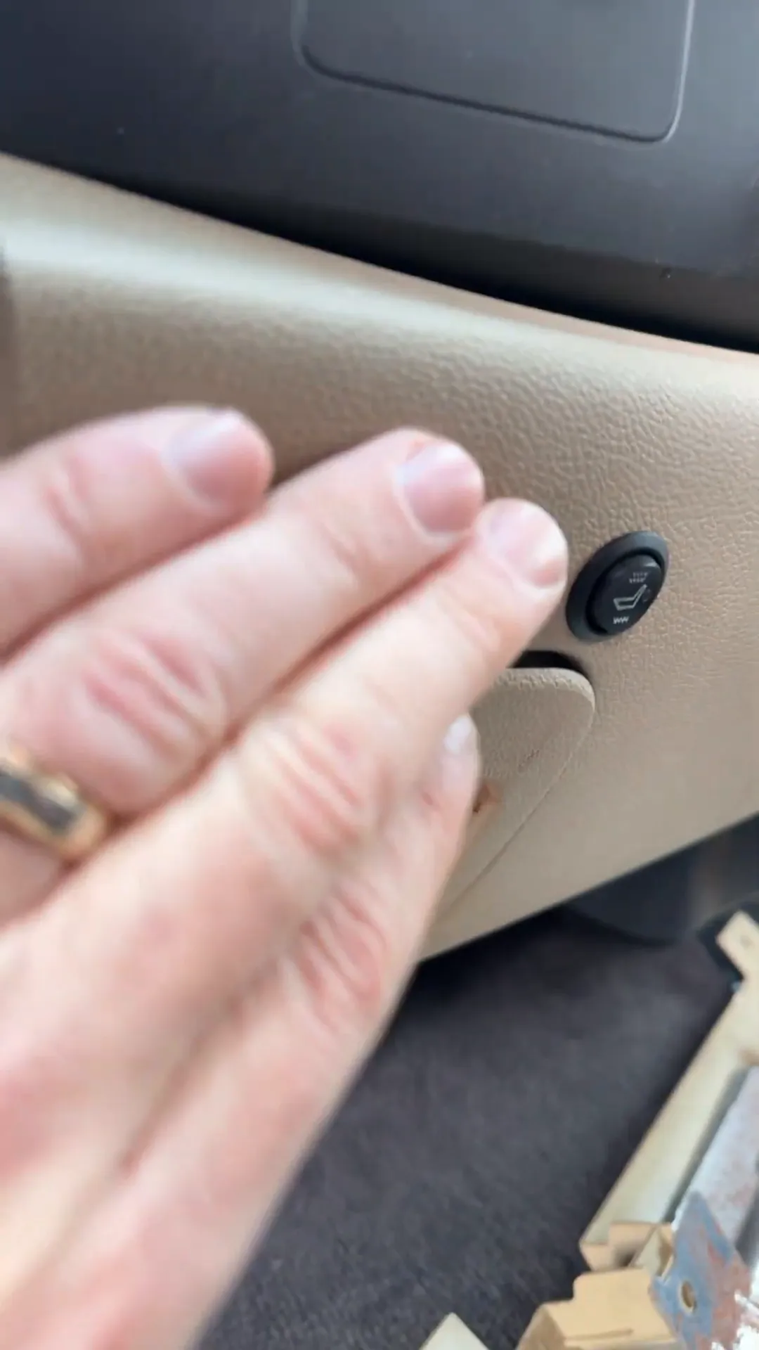 Aftermarket seat heaters in the vehicle