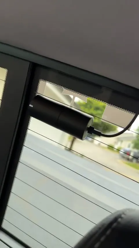 Clean and hidden wiring for dash cam installation in Honda Ridgeline