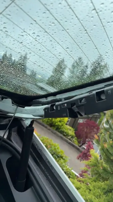 Removing interior panel to ease wire fishing on BMW i4