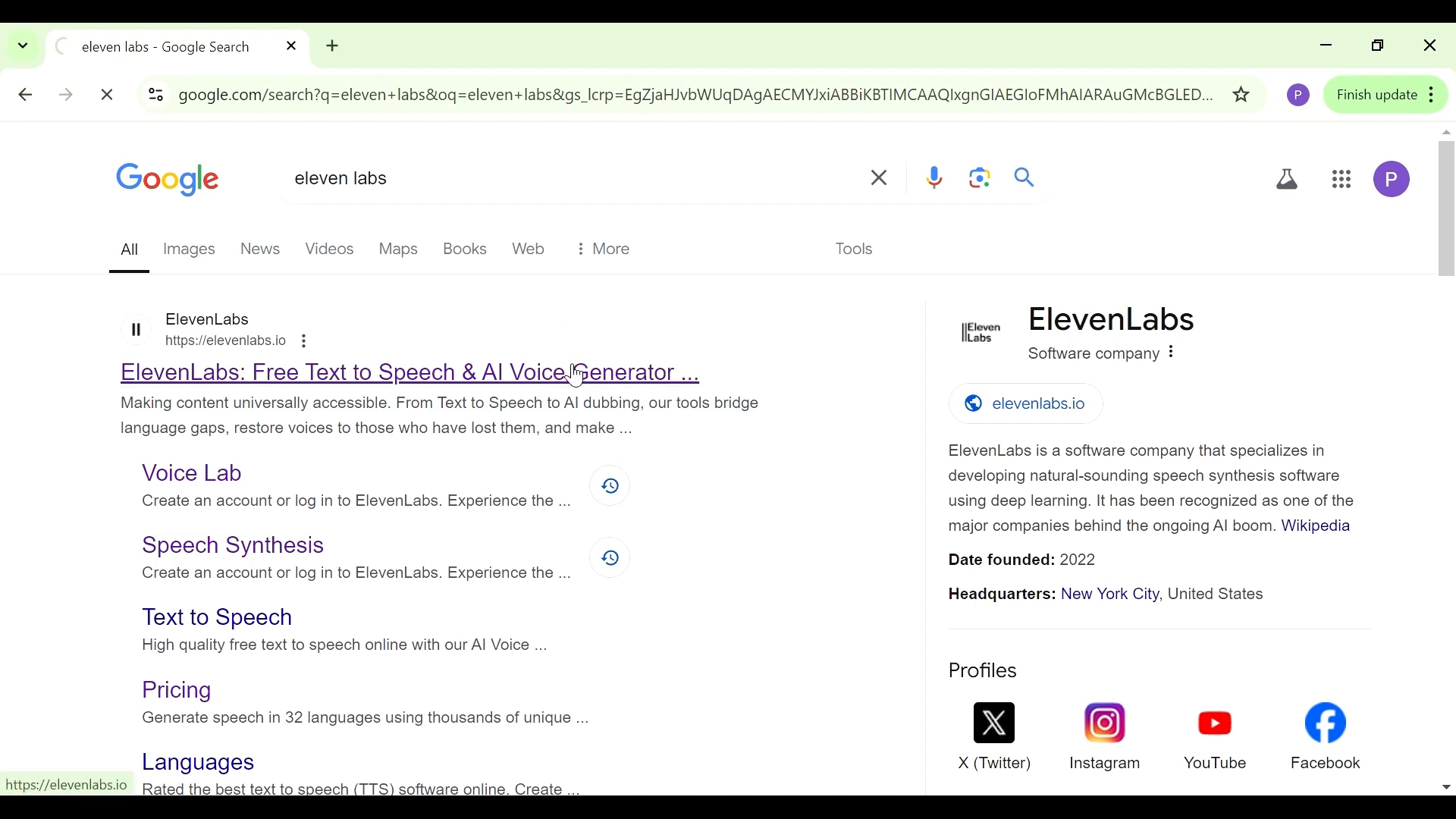 Using Eleven Labs to create audio for jokes.