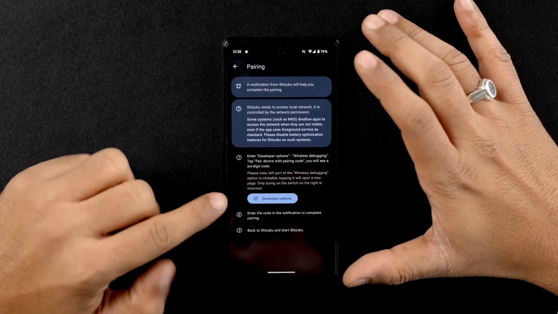 How to Check the Battery Health of Your Android Smartphone 4 Enabling developer options on Android