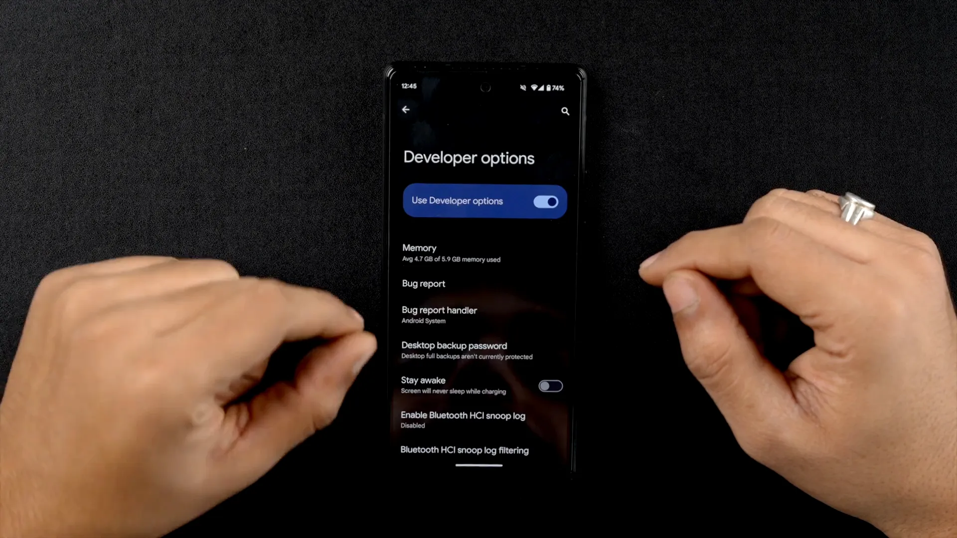 How to Check the Battery Health of Your Android Smartphone 7 Generating a bug report on Android