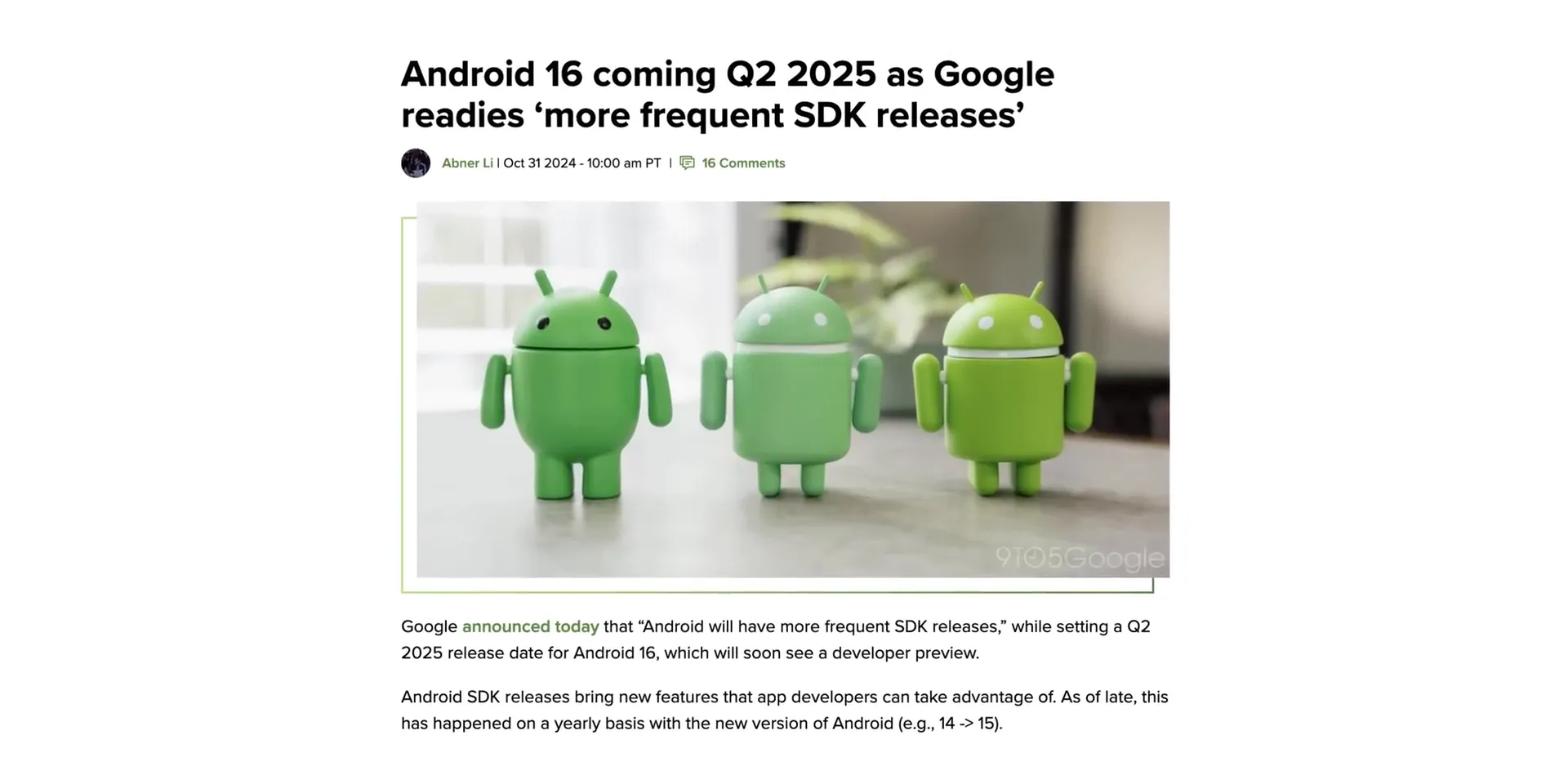 Why Are Android Updates So Small Now 6 AI Integration in Android