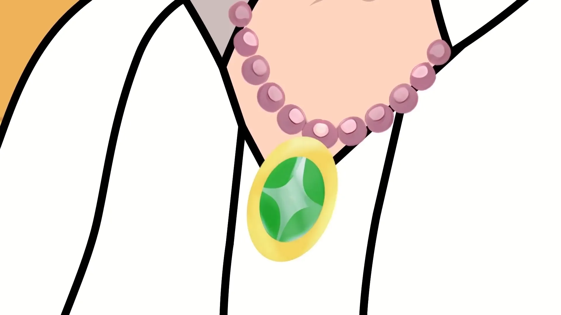 Bedtime Story: The Grumpy Queen and The Magic Necklace 4 Queen helping the maid