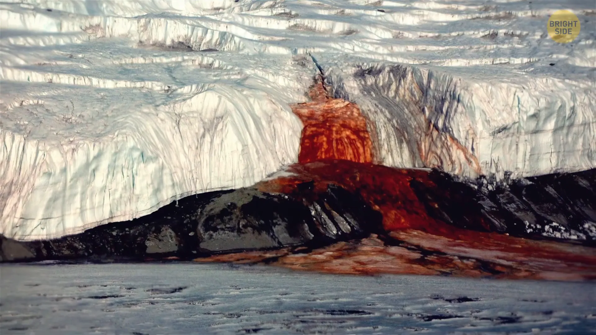 Antarctica Chilling Discoveries: Unearthing Secrets Beneath the Ice 4 Blood Falls in Antarctica