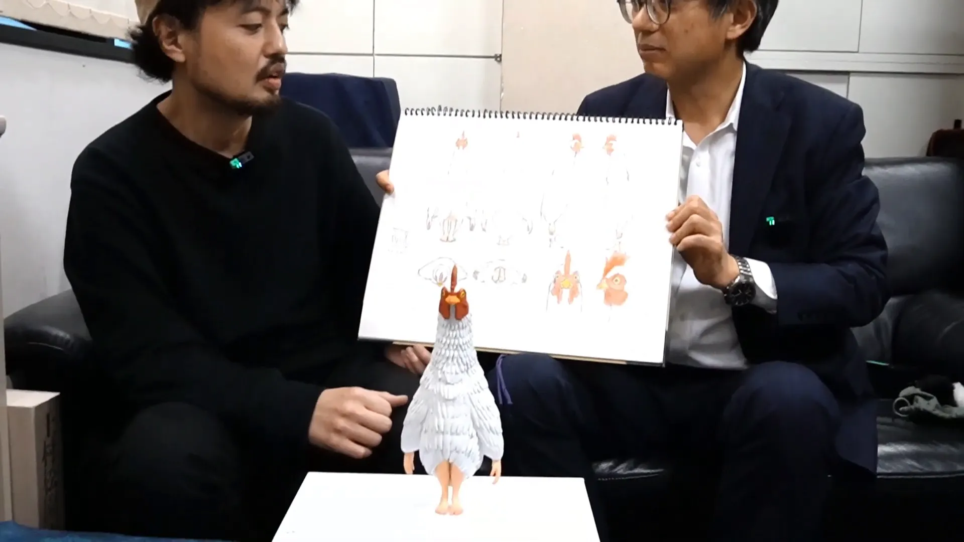 柿沼宏樹が制作に満足した様子
