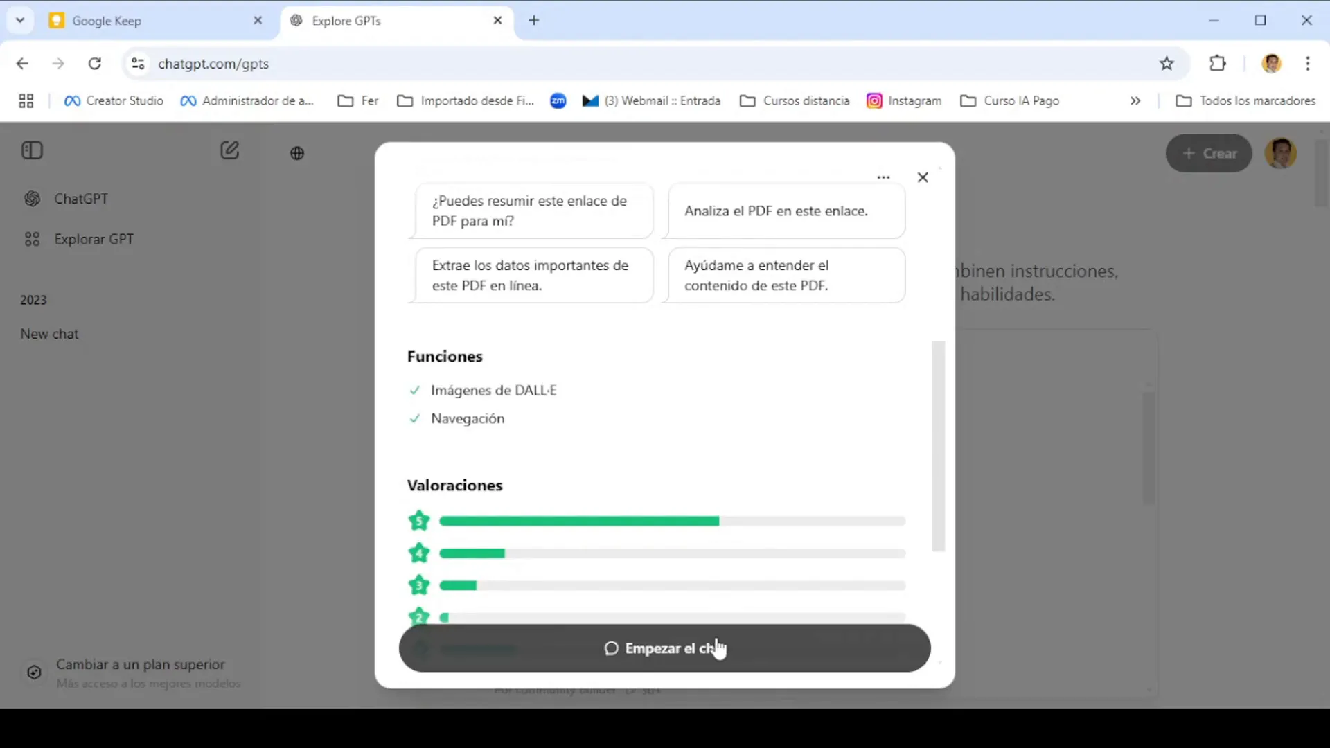 Subiendo un archivo PDF para análisis