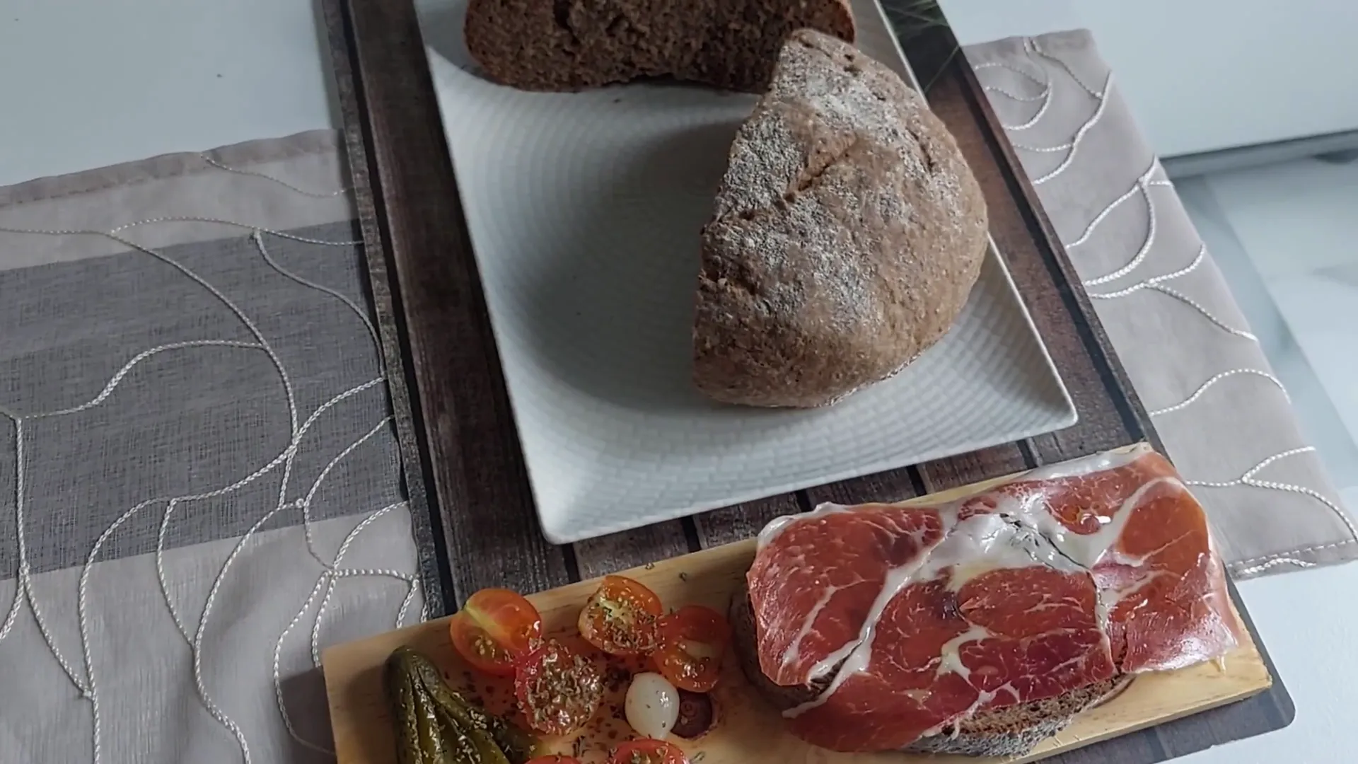 Ingredientes para pan de centeno