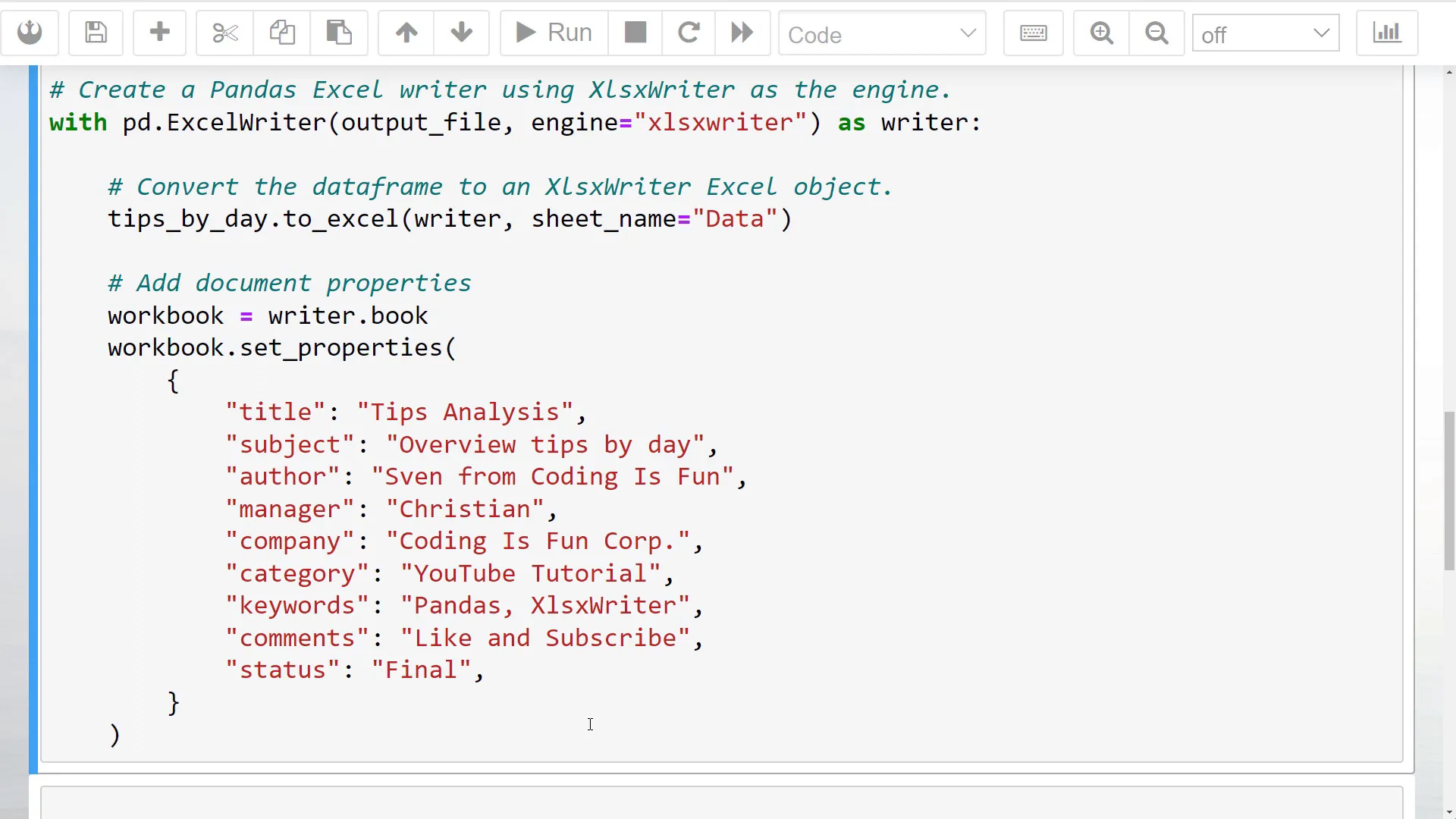 Opening Pandas Excel writer