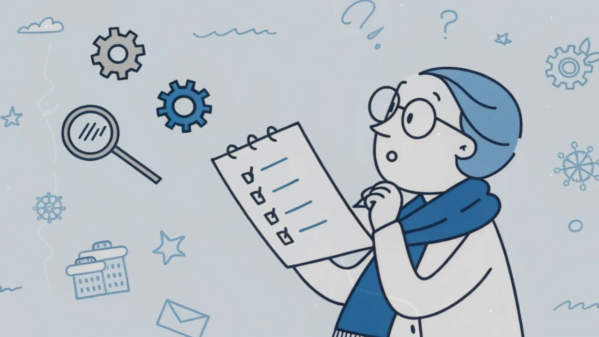 Blauer Persönlichkeitstyp als detailverliebter Perfektionist