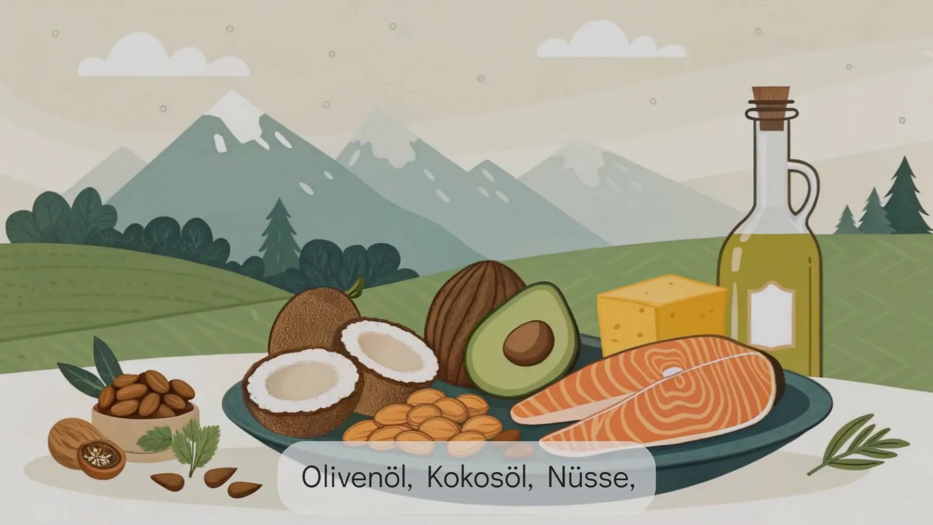 Gesunde Fette als Energiequelle