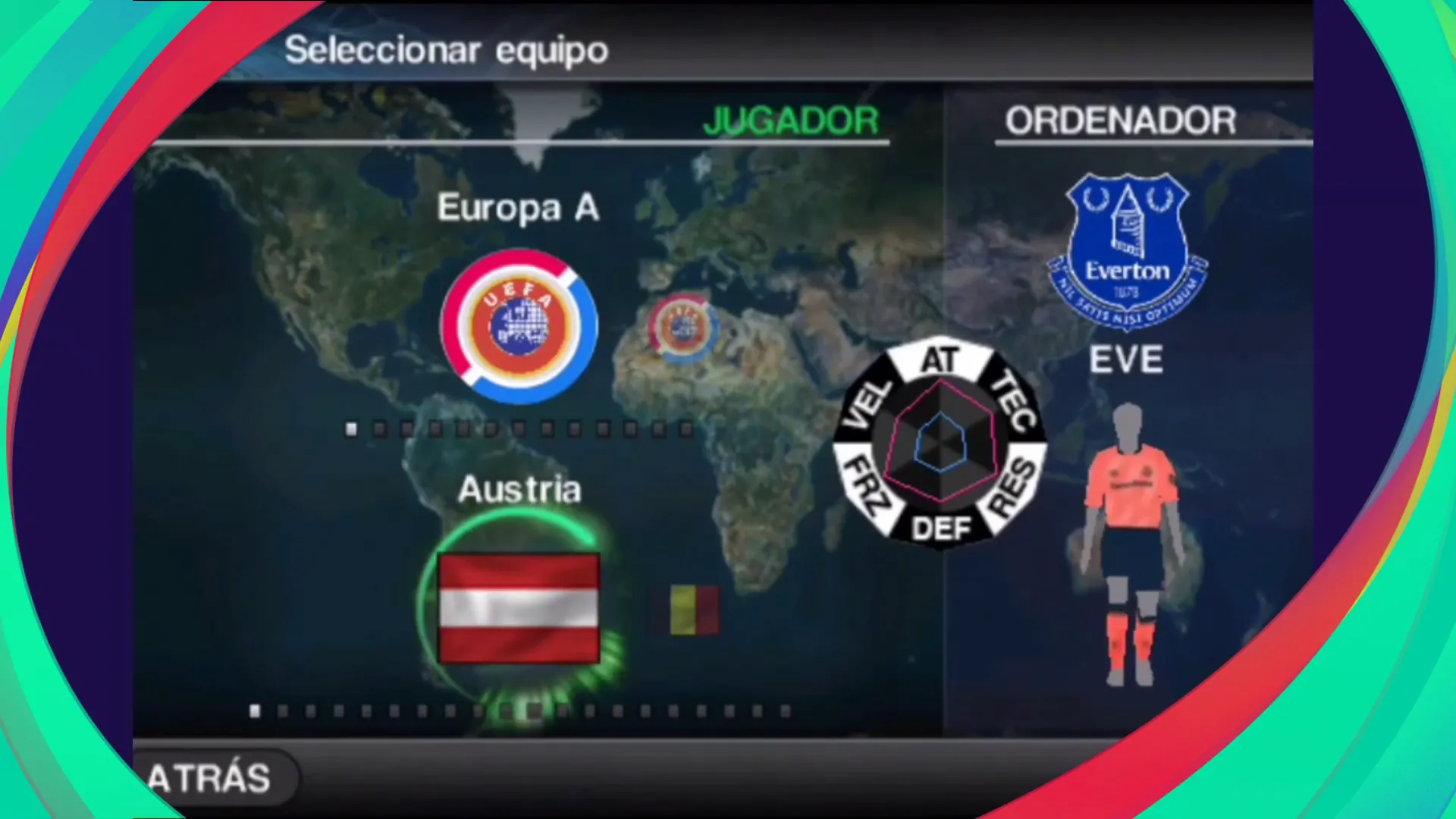 Equipaciones de los equipos en Winning Eleven 2011