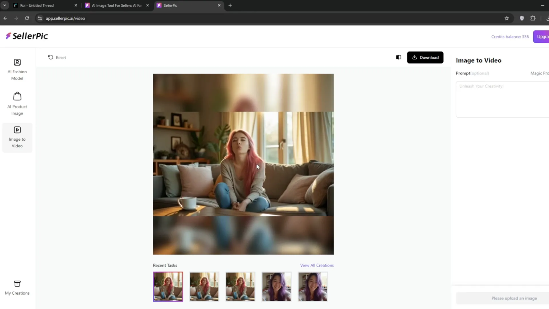 Virtual try-on feature for fashion models