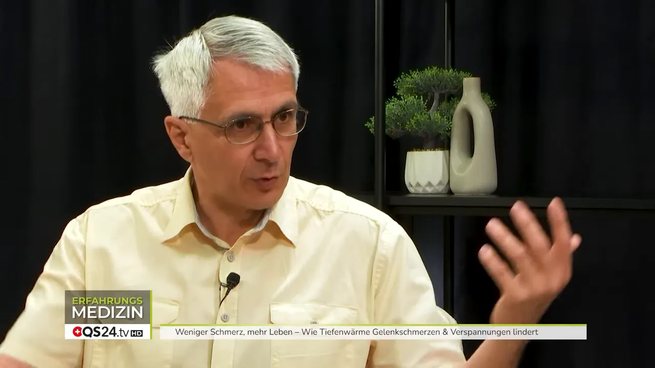 Kurt Allenspach erklärt den Zusammenhang zwischen Sonnenlicht und Flecken