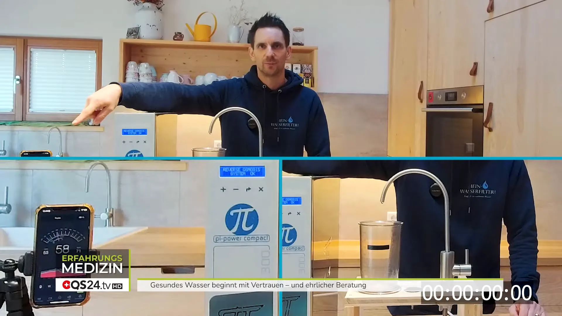 Blick in die Wasserfilterküche: Tests und Messungen