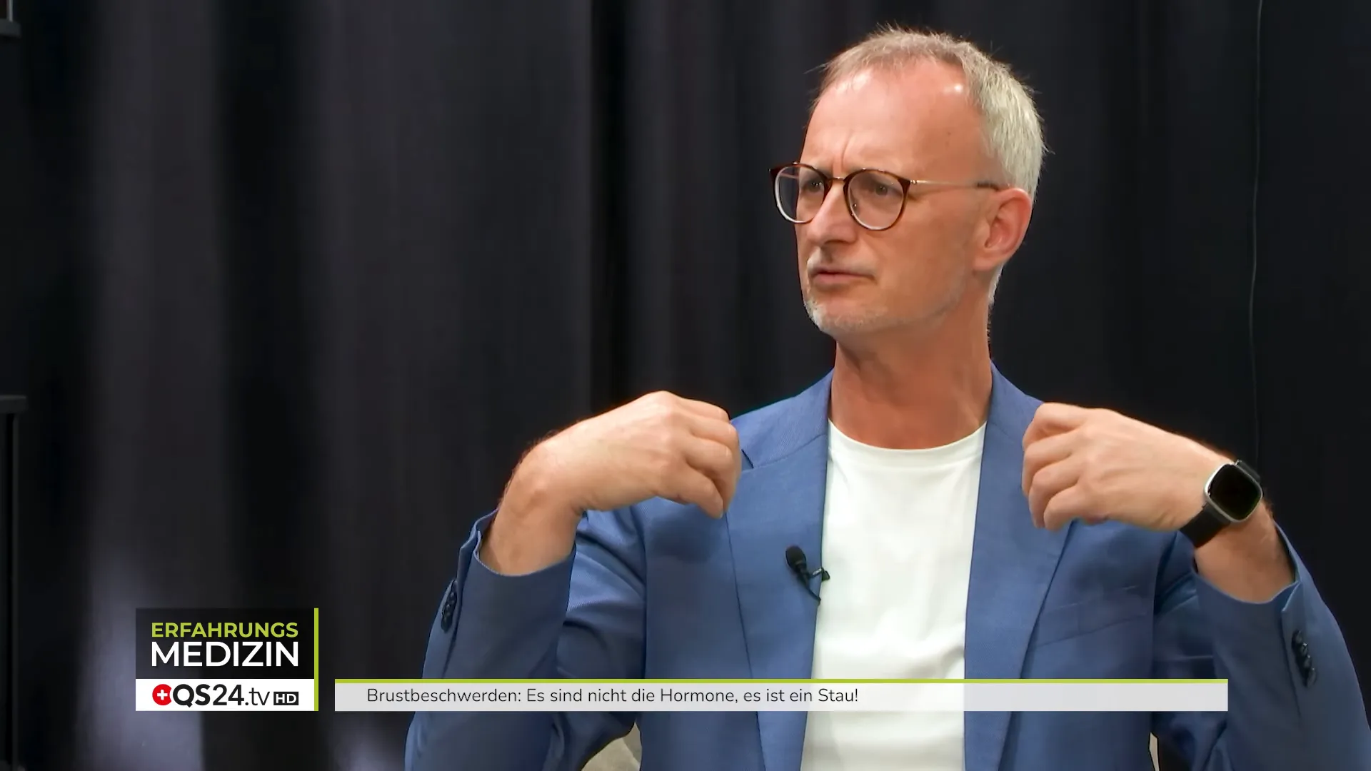 Demonstration: Behandlung an der Brust nach dem Befund