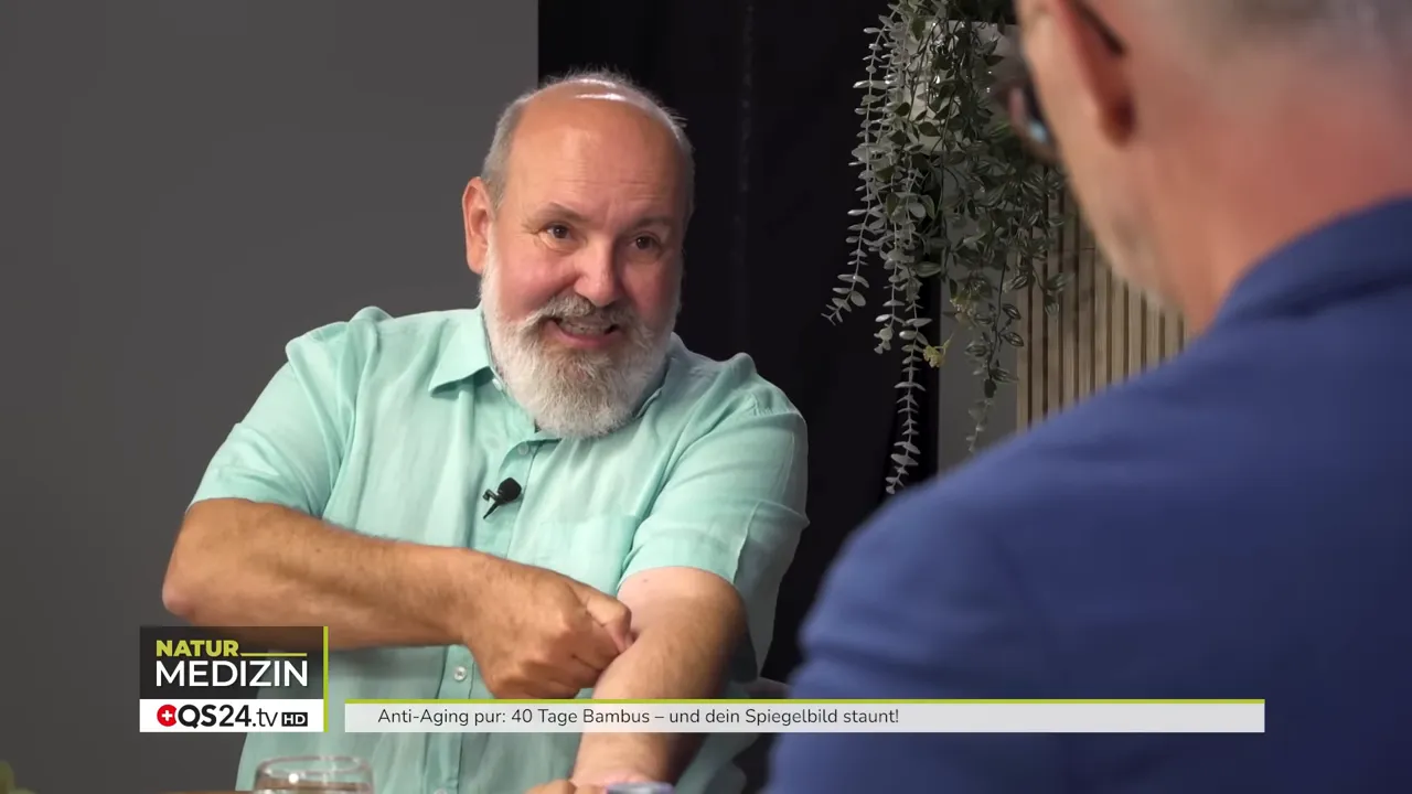 Demonstration des Hauttests am Unterarm