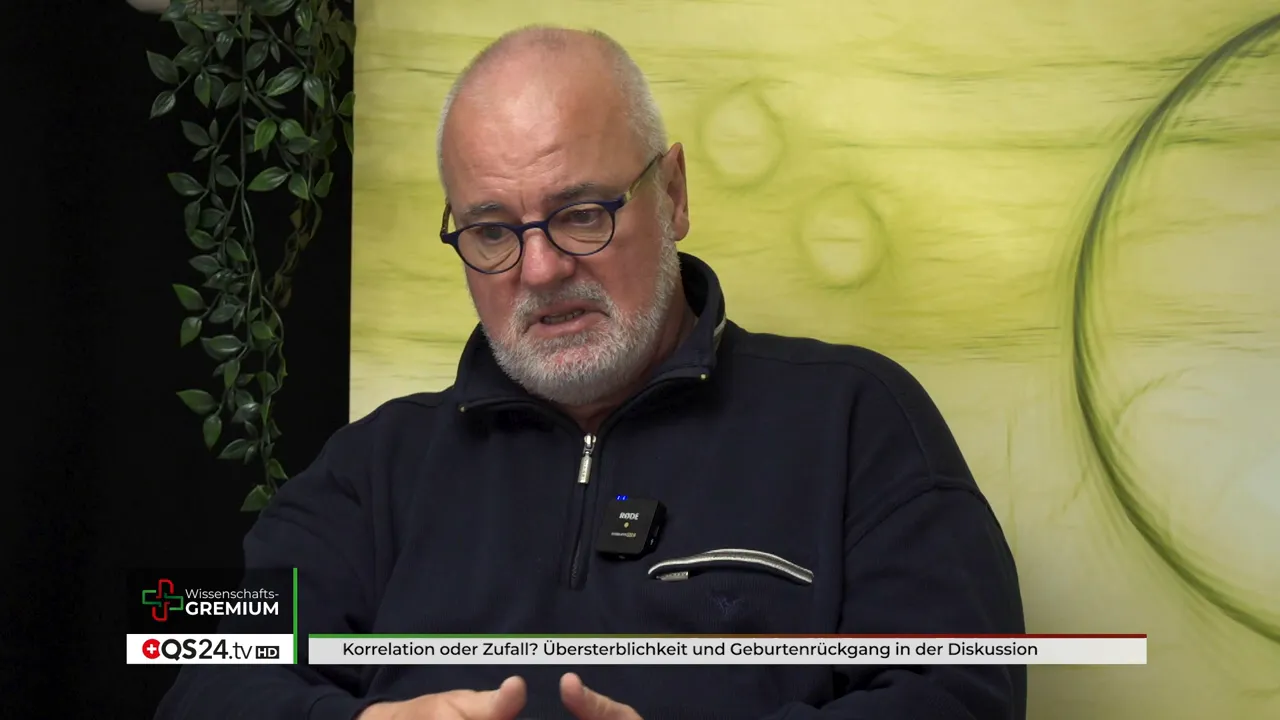 Übersterblichkeit und Geburtenrückgang - Eine Diskussion mit Prof. Dr. Dr. Harald Walach und Prof. Dr. rer. nat. Stefan Hockertz 2 Prof. Hockertz erklärt die Kurven - Knick und Anstieg