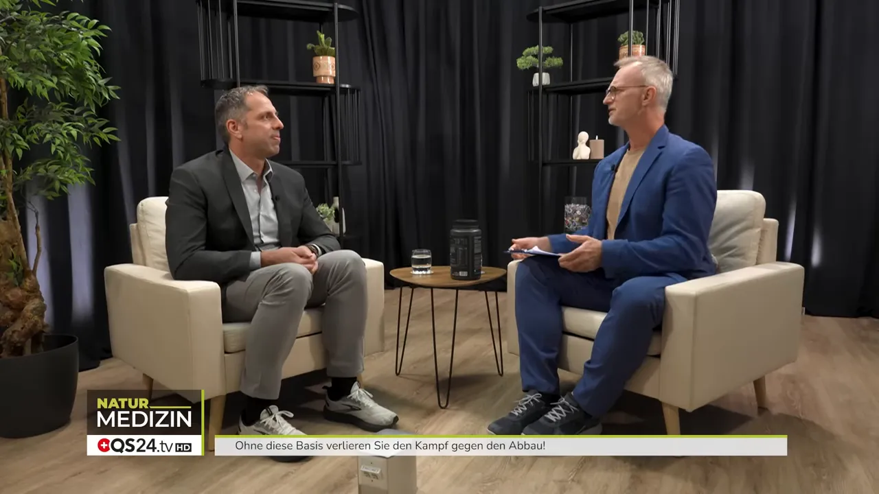 Ohne diese Basis verlieren Sie den Kampf gegen den Abbau! 8 Moderator Alexander Glogg und Dr. Mark Warnecke im Abschlussgespräch