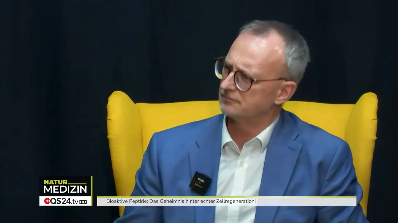 Bioaktive Peptide: Das Geheimnis hinter echter Zellregeneration! Interview mit Dr. Mark Warnecke, Arzt und 3‑facher Schwimmweltmeister 2 Mark Warnecke erklärt Insulin als Beispiel für ein bioaktives Peptid