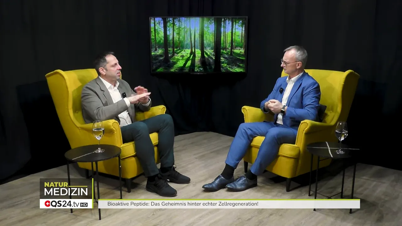 Bioaktive Peptide: Das Geheimnis hinter echter Zellregeneration! Interview mit Dr. Mark Warnecke, Arzt und 3‑facher Schwimmweltmeister 10 Persönliche Motivation: Dr. Warnecke spricht über seine Mutter und Prophylaxe