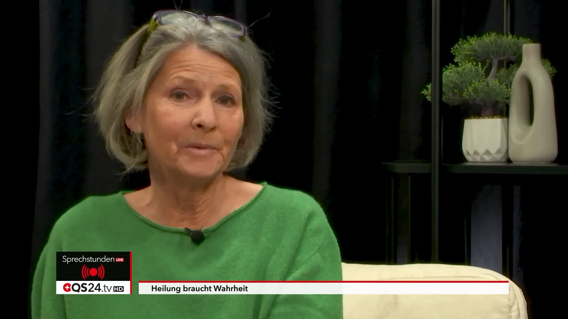 Dr. Petra Wiechel erläutert den Zusammenhang von Gesundheit und Wahrheit