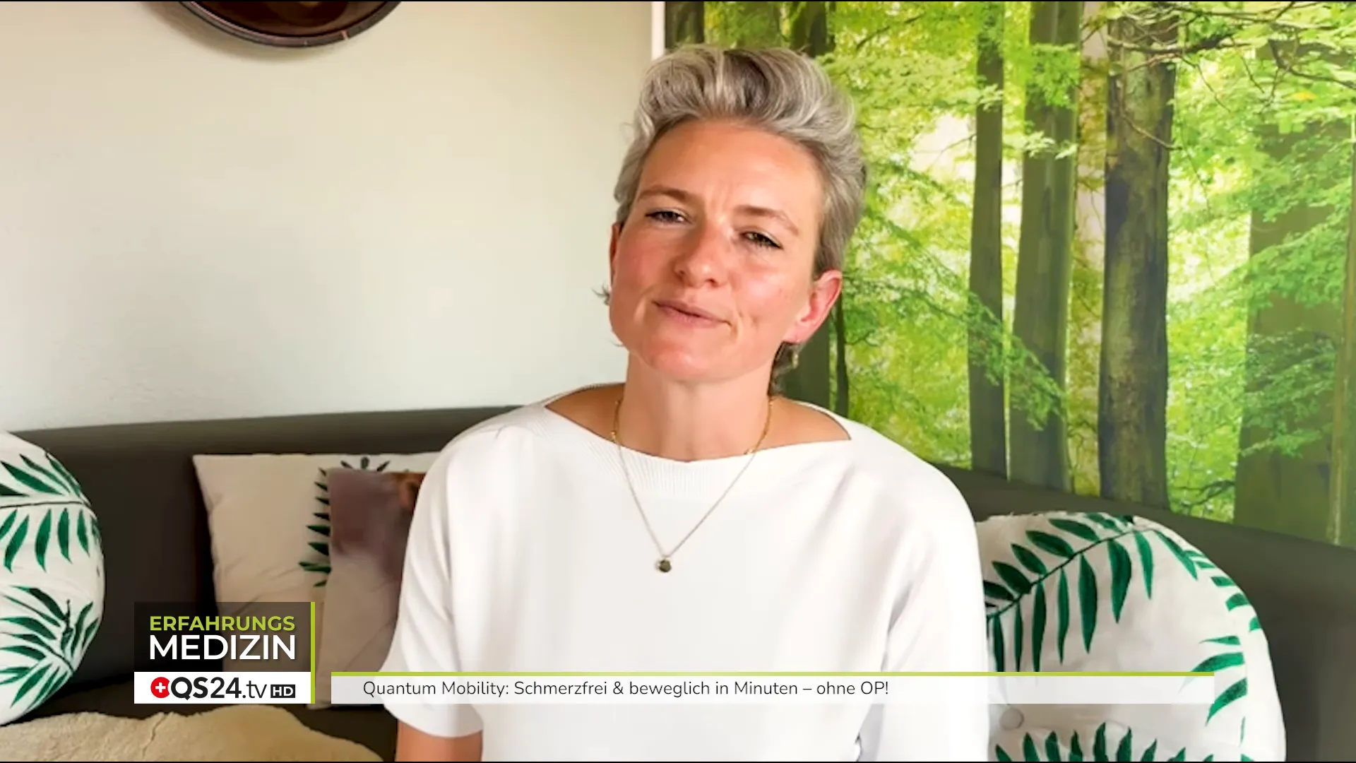 Patientin berichtet von Krampfaderbehandlung mit Kochsalzlösung